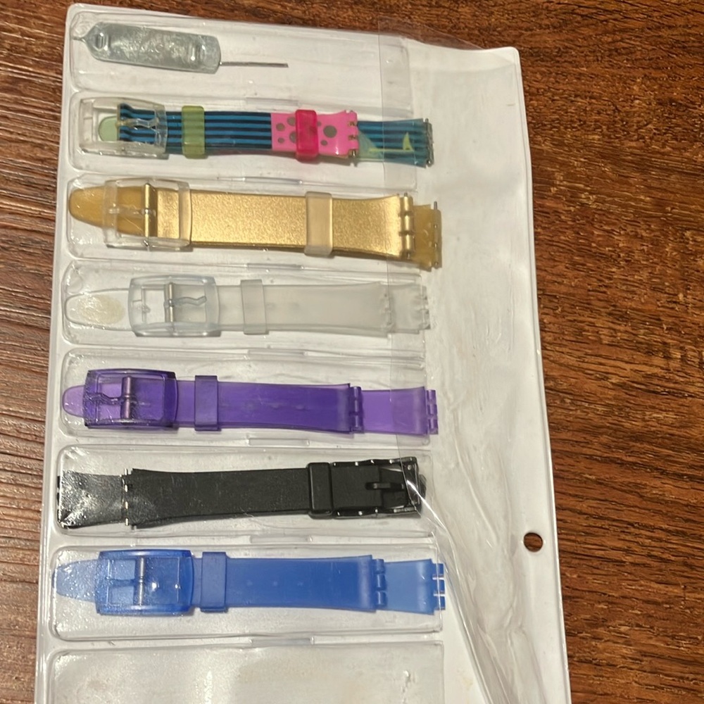 Women’s Watch Replacement Bands Lot of 6: Fits Swatch Watches (is NOT Swatch)